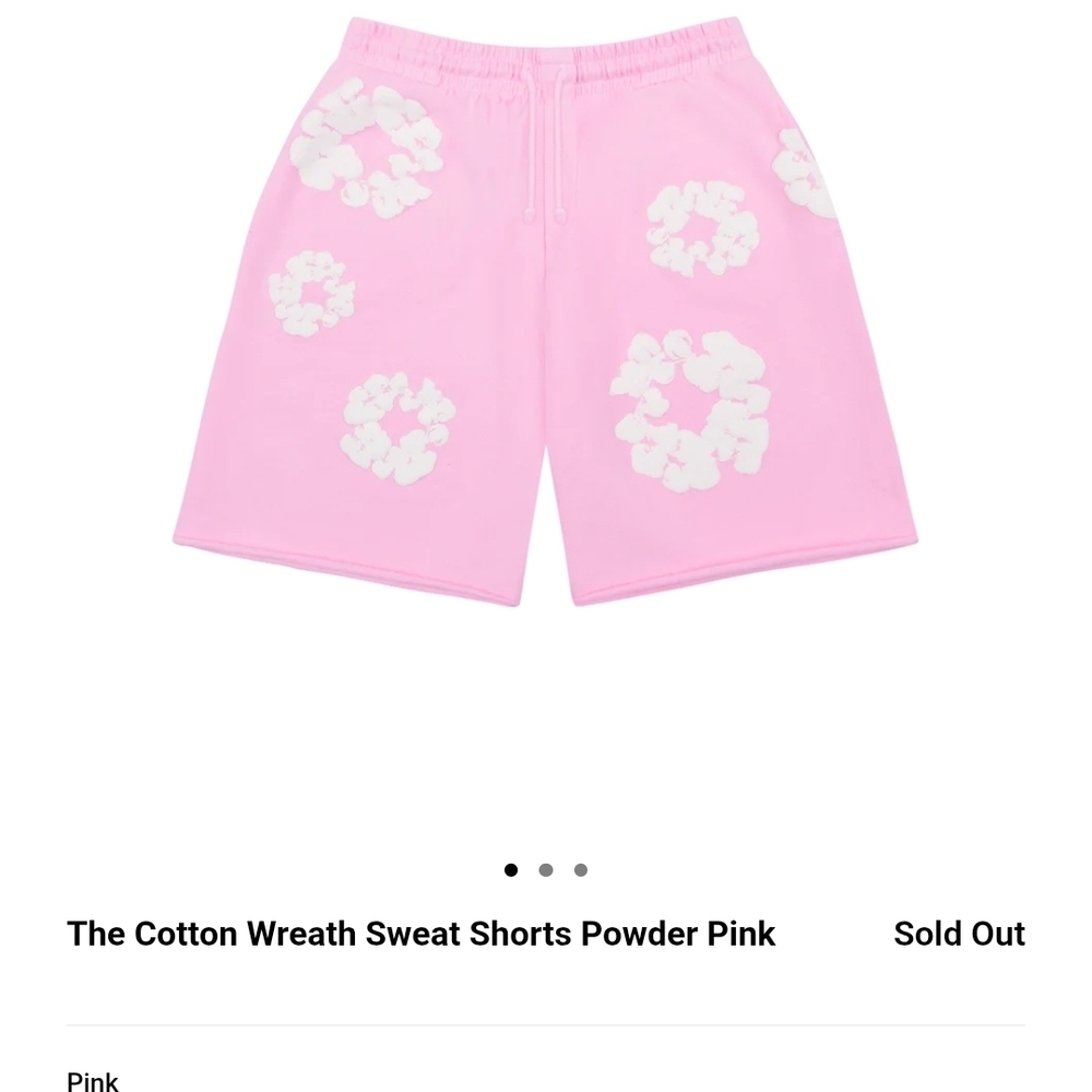 Denim Tears Cotton Wreath Shorts